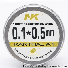 NK A1 Flat Wire 0.1*0.5mm Heat Wire 100Feet