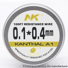 NK A1 Flat Wire 0.1*0.4mm Heat Wire 100Feet
