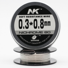 NK NI80 Flat Wire 0.3*0.8mm Heat Wire 30Feet
