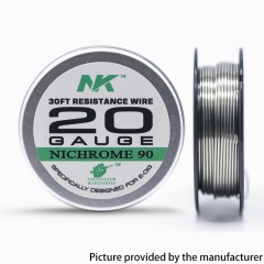 NK NI90 Round Silk 20GA Heat Wire 30Feet