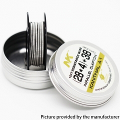 NK A1 Semi-Finished Restiance Wire 28x4+38GA Heat Wire 10Feet