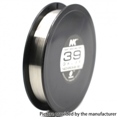 NK NI80 Round Silk 39GA Heat Wire 1000Feet