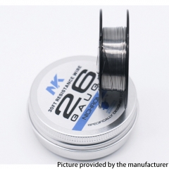 NK NI70 Round Silk 26GA Heat Wire 30Feet