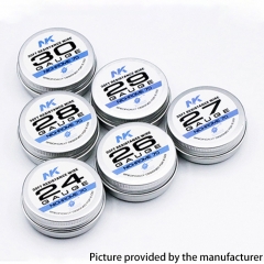 NK NI70 Round Silk 28GA Heat Wire 30Feet