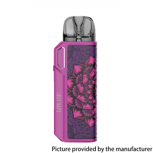(Ships from Bonded Warehouse)Authentic LostVape Thelema Elite 40 1400mAh 40W Box Kit 3ml - Pink Survivor