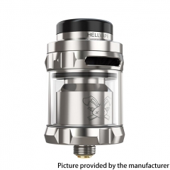 (Ships from Bonded Warehouse)Authentic Hellvape Dead Rabbit Solo 24mm RTA 2ml 4ml - SS