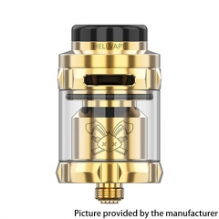 (Ships from Bonded Warehouse)Authentic Hellvape Dead Rabbit Solo 24mm RTA 2ml 4ml - Gold