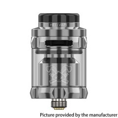 (Ships from Bonded Warehouse)Authentic Hellvape Dead Rabbit Solo 24mm RTA 2ml 4ml - Gunmetal