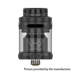 (Ships from Bonded Warehouse)Authentic Hellvape Dead Rabbit Solo 24mm RTA 2ml 4ml - Matte Black