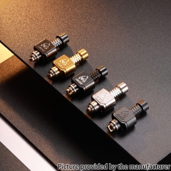 Authentic ThunderHead Creations THC Blaze Bridge with 3 Airpins for Billet BB Boro Tank - Gold