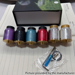 Mojia Reload V1.5 316SS 24mm Rebuildable Dripping Atomizer RDA - Silver