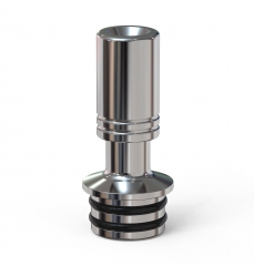 ULTON 510 UTIP1 Stainless Steel Drip Tip - Silver