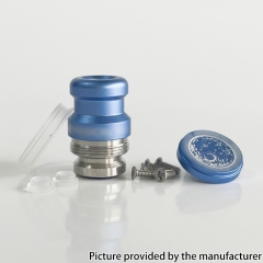 Mission XV KB2 Style Intergrated Drip Tip Button Set - Blue