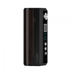 (Ships from Bonded Warehouse)Authentic VOOPOO Drag M100S 100W 18650 21700 Box Mod - Black & Darkwood