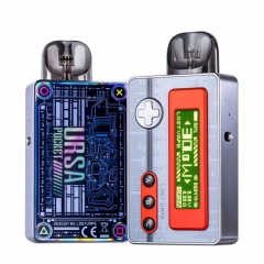 (Ships from Bonded Warehouse)Authentic LostVape Ursa Pocket Pod 1200mAh Kit 2.5ml - Hellsing Gray