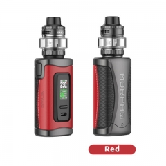 (Ships from Bonded Warehouse)Authentic SMOK Morph 3 18650 Mod Kit 5ml - Red