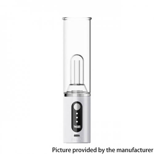 (Ships from Bonded Warehouse)Authentic Yocan Pillar Smart Erig 1400mAh Kit Standard Edition - Pearl White