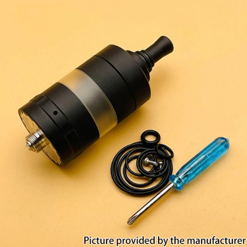 Kayfun X Style 316SS 24mm MTL RTA Rebuildable Tank Atomizer 4ml - Black
