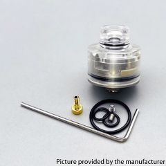 Haku Venna Style 22mm RDA Rebuildable Dripping Atomizer w/BF Pin - Transparent