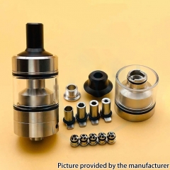 Tripod 2 Style 316SS 22mm RTA Rebuildable Tank Atomizer 2.8ml - Silver