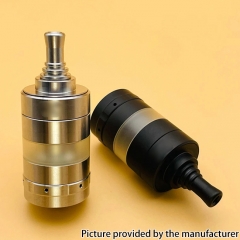 Kayfun X Style 316SS 24mm MTL RTA Rebuildable Tank Atomizer 4ml - Black