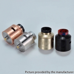Kali Style 28mm RDA Rebuildable Dripping Atomizer with BF Pin - Brass