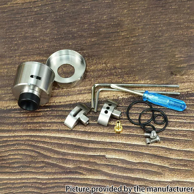 Wicked Rda Buy WICK'D WICKD Style 316SS 22mm RDA with BF Pin