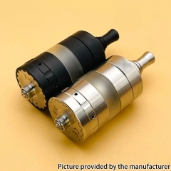 Kayfun X Style 316SS 24mm MTL RTA Rebuildable Tank Atomizer 4ml - Black