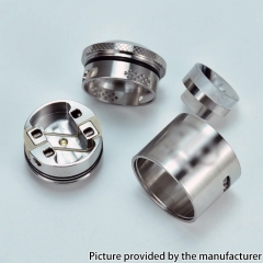 Kali Style 28mm RDA Rebuildable Dripping Atomizer with BF Pin - Brass