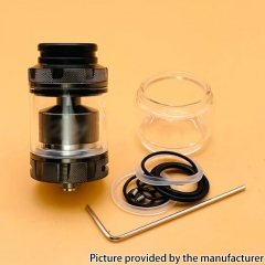 Destiny Style 24mm RTA Rebuildable Tank Atomizer 4ml - Gunmetal