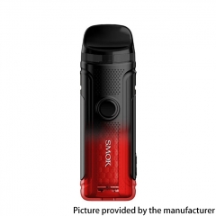 (Ships from Bonded Warehouse)Authentic SMOK Nord C Pod 1800mAh Vape Kit 4.5ml Standard Version - Transparent Red