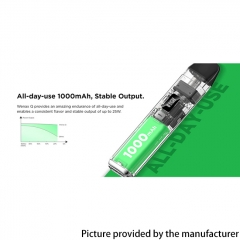 (Ships from Bonded Warehouse)Authentic GeekVape Wenax Q Pod 1000mAh Vape Kit 2ml - Black