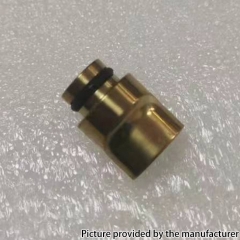 510 Drip Tip Large Bore Metal Mouthpiece for RTA RDA Tank - Gold