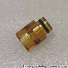 510 Drip Tip Large Bore PEI Mouthpiece for RTA RDA Tank - Yellow