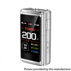 (Ships from Bonded Warehouse)Authentic GeekVape Z200 18650 Box Mod - Silver