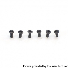 Authentic MK MODS Replacement Screws for Centaurus B80 AIO Kit 6PCS - Black