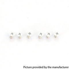 Authentic MK MODS Replacement Screws for Centaurus B80 AIO Kit 6PCS - White