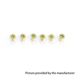 Authentic MK MODS Replacement Screws for Centaurus B80 AIO Kit 6PCS - Fluo Green