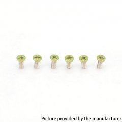 Authentic MK MODS Replacement Screws for Centaurus B80 AIO Kit 6PCS - Fluo Green