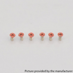 Authentic MK MODS Replacement Screws for Centaurus B80 AIO Kit 6PCS - Orange