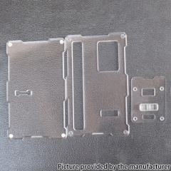 Authentic MK MODS Inner Panels Set for Lost Vape Centaurus B80 AIO Kit - Transparent