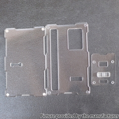 Authentic MK MODS Inner Panels Set for LostVape Centaurus B80 AIO Kit - Transparent