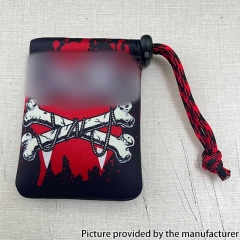 Vape Pouch for SXK BB Billet DotAio Cthulhu Aio Pusle Aio - Red