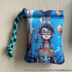 Pouch for SXK BB Billet DotAio Cthulhu Aio Pusle Aio - Blue