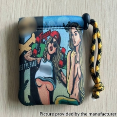 Vape Pouch for SXK BB Billet DotAio Cthulhu Aio Pusle Aio - Red Gat