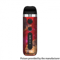 (Ships from Bonded Warehouse)Authentic SMOK NOVO 5 900mAh Vape Kit 2ml - Red Stabilizing Wood