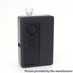 SXK Delro D650 Style 60W 18650 Boro Box Mod - Black