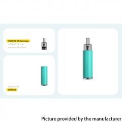 (Ships from Bonded Warehouse)Authentic VOOPOO Doric Q 800mAh Vape Kit 2ml - Begonia Red