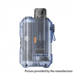 (Ships from Bonded Warehouse)Authentic Aspire GoTek X 650mAh Vape Kit 4.5ml - Translucent Royal Blue