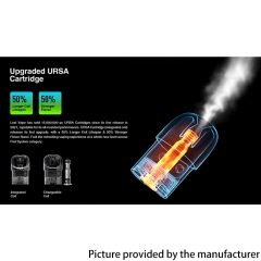 (Ships from Bonded Warehouse)Authentic Lost Vape Ursa Baby Pro 900mAh Vape Kit 2.5ml - Gunmetal Espresso
